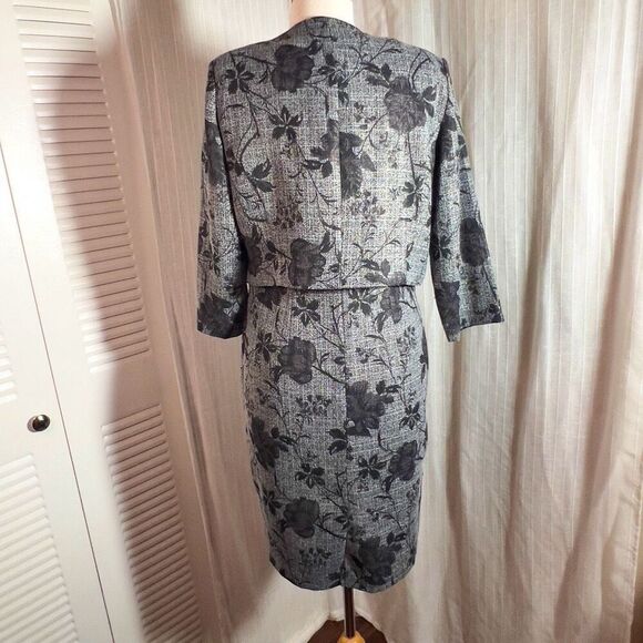 Dressbarn | Women’s | Dresses | Size 10 | Y2k Two Piece Tweed Structured Pencil - Picture 5 of 6